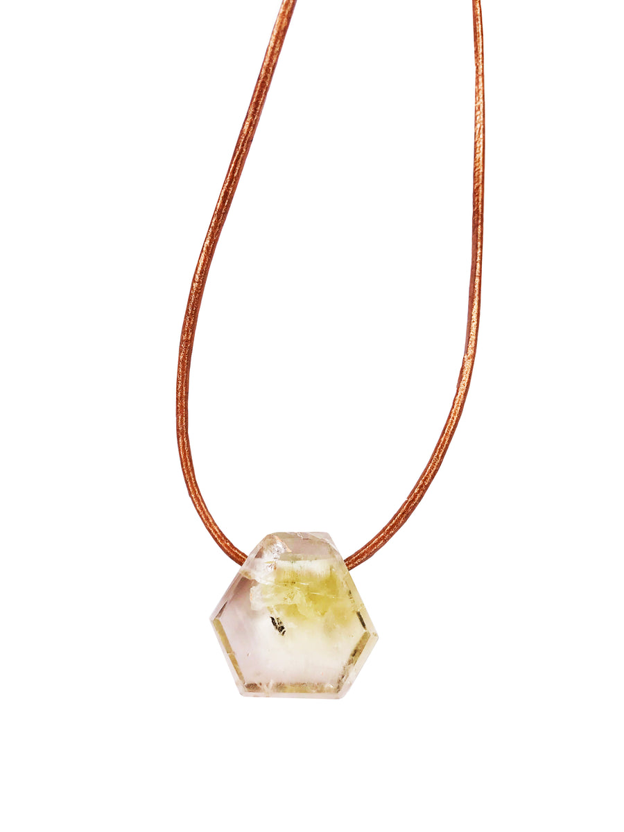 Lemon Lice Citrine Stone