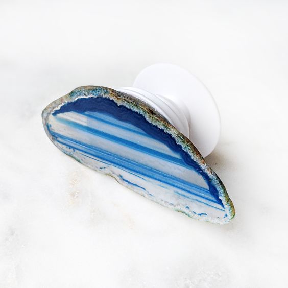 Blue Tourquoise Agatha Pop Socket